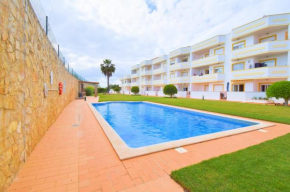 Private large terrace facing the swimming pool